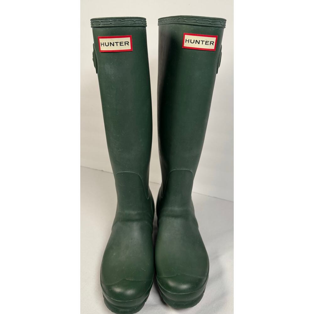 Hunter Green Womens Original Tall Boot SIZE 7 Waterproof